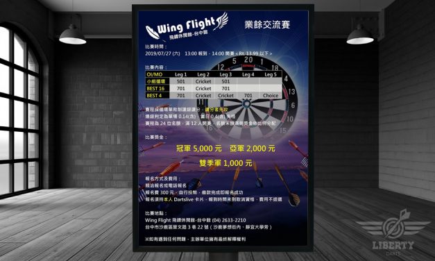 2019 Wing Flight 台中館 業餘交流賽