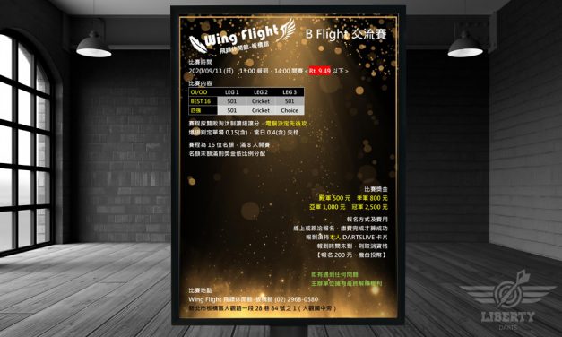 2020 Wing Flight 板橋館 B Flight 交流賽